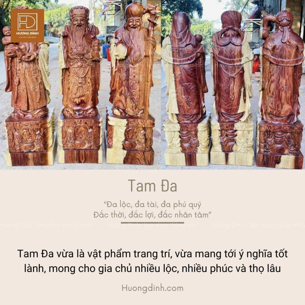 Ý nghĩa của bức tượng Tam Đa