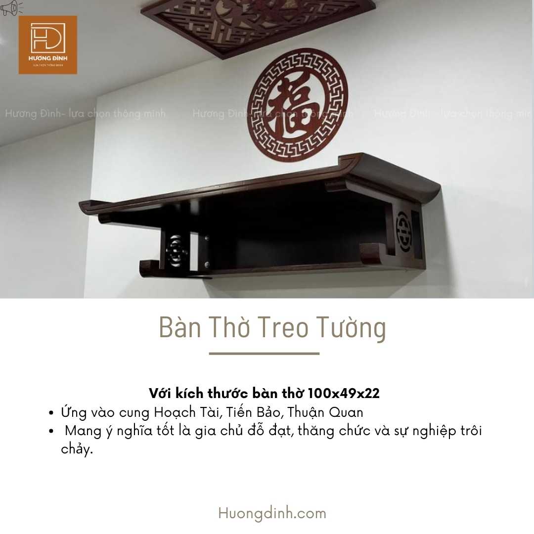 Ý nghĩa phong thủy của bàn thờ Phúc Lộc Tài